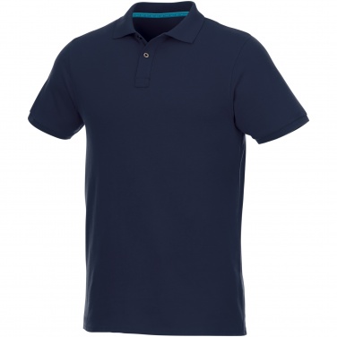 Logo trade business gift photo of: Beryl short sleeve men's organic recycled polo